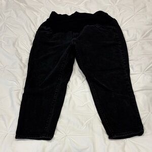 Women’s maternity straight leg Black Jeans